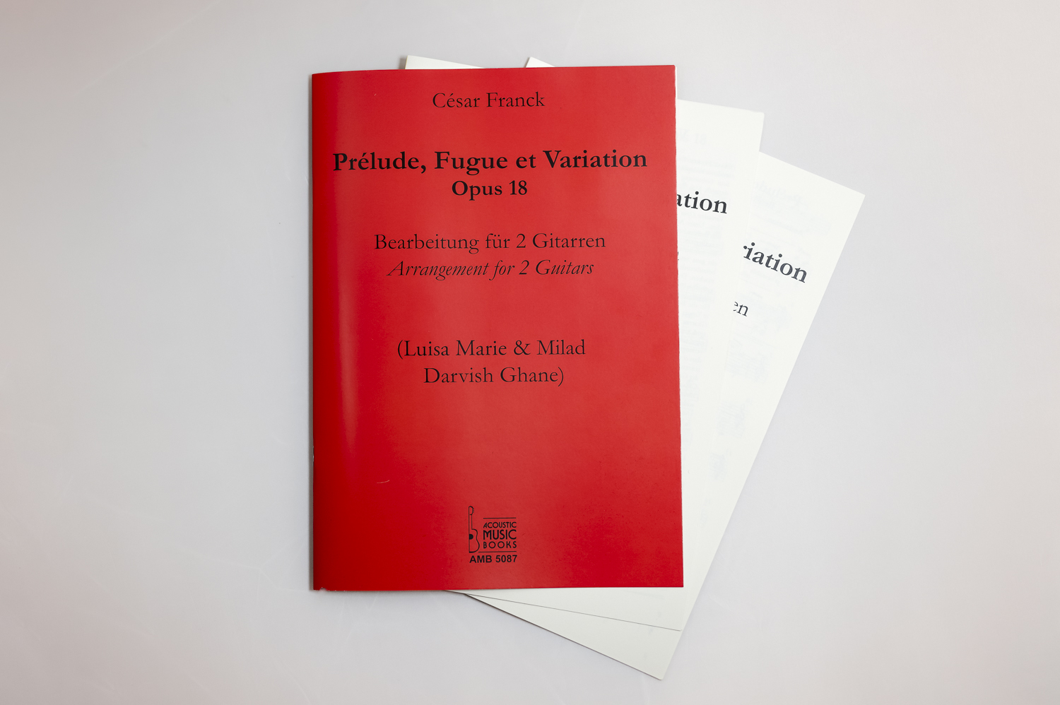 Milad and Luisa Marie Darvish Ghane's Arrangement of Prélude, Fugue et Variation by César Franck